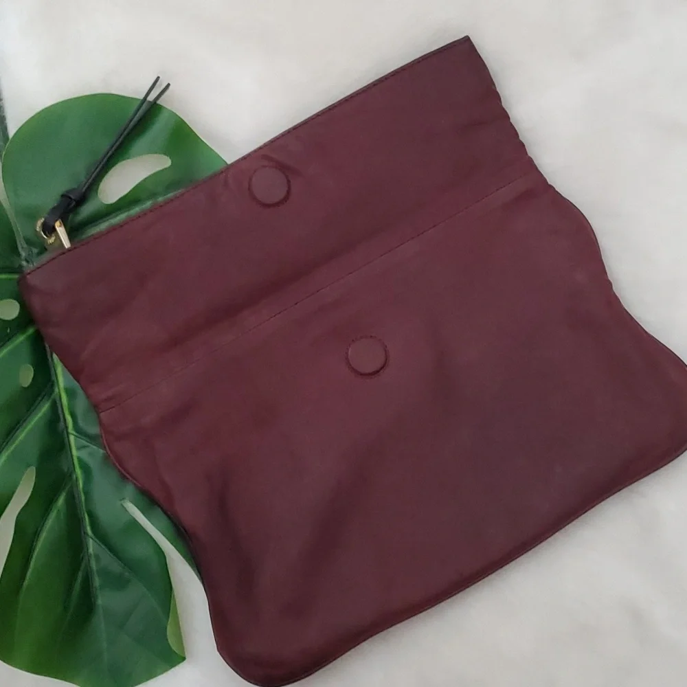 Joelle Hawkens Leather Clutch